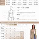 Cicy Bell Womens Business Casual Blazer Long Sleeve Open Front Notch Stand Collar Blazer Work Office Jacket Suit (Beige, S)