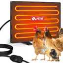 PETNF Chicken Coop Heater 140 Watts Radiant Heat Chicken Heater Energy Efficient Design Safer Than Brooder Lamps Heater for Chicken Coop, Heating Wire UL-Compliant Two Ways to Use, 11.81''x15.74''