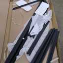 VEVOR Storage Shelving Unit, 5-Tier Adjustable Storage Shelves, 48" L x 24" W x 72" H Heavy Duty Garage Storage Shelves, Metal Shelves for Kitchen Pantry Basement Bathroom Laundry