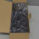 Cisily Sink Caddy Sponge Holder for Kitchen with Brush Holder and Stainless Steel Self Drain Tray, Rustproof Kitchen Sink Organizer for Sponge, Soap Dispenser Storage Accessories (9.25, Black)