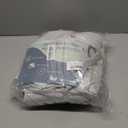 Cream Linen Blackout Curtains 90 Length 2 Panels Set for Living Room Bedroom, 100% Black Out Thermal Insulated Linen Drapes, Room Darkening Grommet Curtains 90 Inches Long Natural Beige