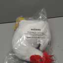 ZHONGXIN MADE White Chicken Plush - Soft Realistic 14 White Chicken Rooster Stuffed Animals, Cute Toys Real Plushie Toy Home Decoration, Unique Plush Gift Collection for Kids