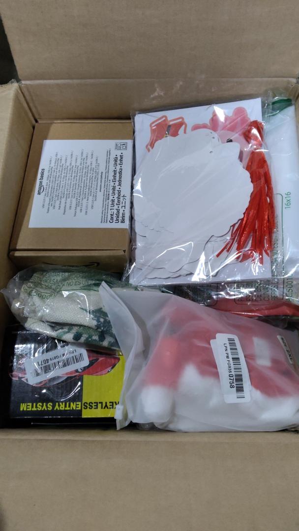 Half a Pallet of Mixed Items, Retail is Estimated