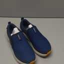 Skechers Men's Go Walk Outdoor - Athletic Slip-on Trail Hiking Shoes with Air Cooled Memory Foam (9, Navy/Yellow)