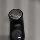 Fabric Shaver Lint Remover, Rechargeable Lint Shaver with 6-Leaf Blades, Sweater Defuzzer, Quickly Remove Fuzz Lint Balls for Clothes, Sweater, Couch, Blanket, Curtain, Wool, Cashmere (Black)