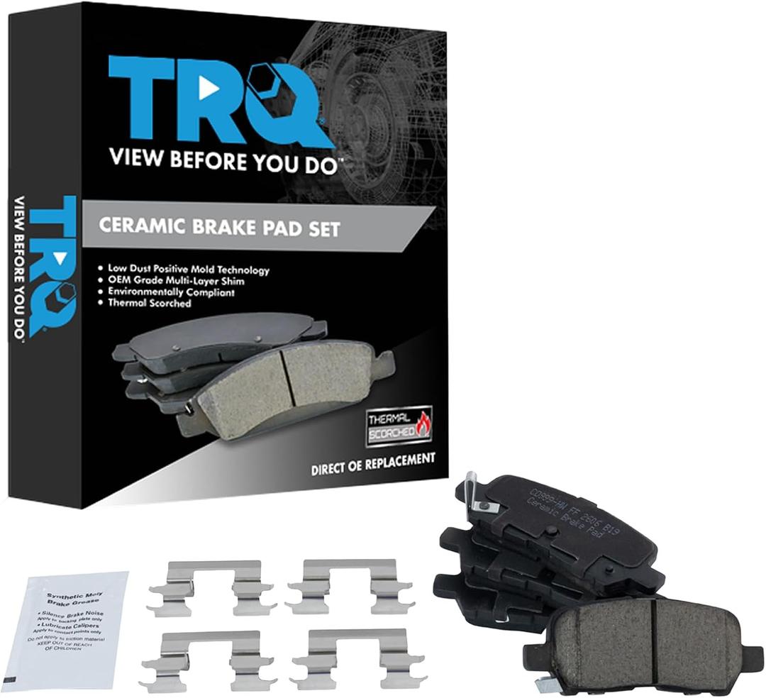 TRQ Rear Brake Pads Ceramic