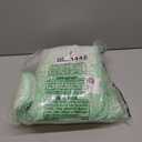 OLANLY Bathroom Rug Set 2 Piece, Soft Absorbent Microfiber Bath Mats and U-Shaped Contour Toilet Rug, Non-Slip, Machine Wash Dry, Plush Shaggy Bath Mats for Bathroom (24"x16"+24"x20", Green)