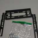 IWOBOARD 32 40 42 inch Fixed TV Monitor Wall Mount for LED LCD TVs & Monitor, Low Profile Small RV TV Mount, Easy Slim Flat Wall Bracket, Max VESA 200x200mm, 66lbs, Single Stud, Fit 19 24 42 inch