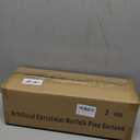 4Pcs Christmas Norfolk Pine Garland, 6FT Real Touch Faux Green Garlands, Winter Artificial Greenery Garland for Mantle, Table, Stairs, Fireplace, Indoor & Outdoor Xmas Decorations