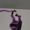 LUCKYPAW Dog Muzzle, Patented Mesh Muzzle for Large Medium Small Dogs Allows Full Pant Drinking Mouth Cover to Prevent Biting Chewing Scavenging Adjustable Breathable Mouth Guard(Purple, M) (M-Snout:8.75-9.5")