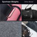 Sportneer Adjustable Ankle Weights Set - 1 Pair (2-10 lbs) Removable Sandbags for Women & Men, Comfortable Neoprene Leg Weights for Walking, Running, Pilates, Yoga, Home Workout & Physical Therapy