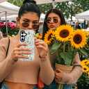 ChiCsFleur for Samsung Galaxy S23 Plus Case, TPU Phone case with Camera Protection for Women Girls Teens - Green Watercolor Botanical Leaf Herb Natural Garden Floral Clear Gift Aesthetic Unique (Verdelle)