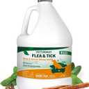 Vets Best Flea and Tick Home Spray  Plant-Based Flea and Tick Treatment for Dogs and Indoor Use  Natural Essential Oil Spray for Flea Control in The Home  Made in USA  96 oz Refill