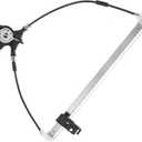 A-Premium Rear Passenger Side Power Window Regulator, Without Motor