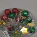 LED Christmas Star String Lights LEDs Five-Pointed Star Design Festival Decoration for Home Party Bar Shopping Mall Xmas Scene Adornment