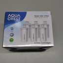 AQUA CREST Replacement for Brita Filter, Brita Water Pitchers and Dispensers, Classic OB03, Mavea 107007, and More, NSF Certified Pitcher Water Filter, 1 Year Filter Supply, 6 Count
