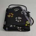 furrybaby Pet Heating Pad, Waterproof Dog Heating Pad Mat for Cat with Durable Anti-Bite Tube Indoor for Puppies Dogs Cats (1 Pack Black, 34 X 24in, Temp Adjustable)