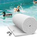 Classic Koi Pond Filter Pad, 18 x 36" Thick Aquarium Filter Floss Roll Reusable Cut to Fit Aquarium Media Pad for Outdoor Koi Ponds, Aquariums, Fish-Safe Polyester Material