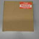 Feyarl Small Gold Glass Perfume Tray Jewelry Trinket Organizer Tray Ornate Vanity Cosmetic Makeup Display Decorative Tray for Home Decor Dresser Tabletop Countertop (7inch) (7" x 7" x 1.4")