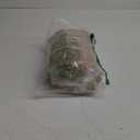 ILANGO Beige Bathroom Rugs 24"  17" Small Non Slip & Super Absorbent Extra Thick Soft, Washable Bath Mat for Floor, Microfiber Plush Shaggy Bath Rug with Rubber for Bathtub Shower Room Sink