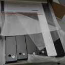 Yaheetech Console Table with Storage Shelves, 3-Tier Entryway Table Sofa Side Table Narrow Long Bookshelf for Hallway Living Room, Accent Furniture, Black 