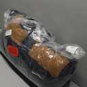 Levi's mens Quilted Puffer Parka Jacket (X-Large, Navy/Worker Brown)