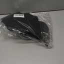 DOITOOL Halloween Bat Placemats Set of 6 Black Halloween Place Mats Non-Slip Washable Bat Table Mat for Holiday Party Decorations Kitchen Dining Table Decorations