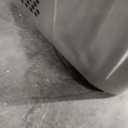 EUHOMY Nugget Ice Maker Countertop with Handle, Ready in 6 Mins, 34lbs Per Day, Removable Top Cover, Auto-Cleaning, Portable Sonic Ice Maker with Basket and Scoop, for Home/Party/RV/Camping (Silver) (Steel Light Silver)