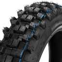 GREHUA 3.00-12 80/100-12 Dirt Bike Tire Inner Tube 12 Inch Rear for SSR 90cc 110cc 125cc PW80 CRF70 CRF110 XR70 KLX110 KX65 TTR90 TTR110 JR80 Baja DR70 Coolster QG-214 Off Road Motocross Heavy Duty