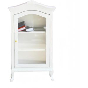 Kutusaky 112 Miniature Bookshelf and 8 Pcs Dollhouse Books for Decoration Dollhouse Shelf Mini Books Wooden Furniture Accessories for Doll House Decor(White)