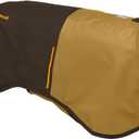 Ruffwear, Sun Shower Dog Raincoat, All-Weather Jacket, Waterproof, Windproof & Lightweight, Earth Brown, X-Small