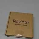Ravinte 12 Pack | 5 Inch Cabinet Pulls White Stainless Steel Kitchen Drawer Pulls Cabinet Handles 5 InchLength, 3 Inch Hole Center