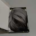 MGRANDE wig premium line  active top stylist produce  6 items set inner color line women's original wig semi-long small face effectgray graLCa DY52A