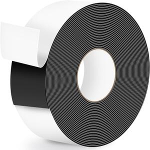 ToLanbbt Pond Liner Seam Tape, 3.15" x 32.8' Double Sided Peel and Stick Seam Tape Self Adhesive Seaming Kit Butyl Rubber Pond Liner Repair Patch Kit Waterproof for EPDM Roof Garden Cover Patch Repair