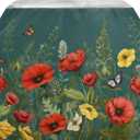 Kigai Colorful Flower Grill Cover 65 Inch Heavy Duty Outdoor Barbecue Cover Waterproof BBQ Gas Grill Cover with Adjustable Straps for Most Grills