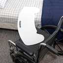 Curved Transfer Board for Safe Patient Transfers, Durable Polyethylene Sliding Board with Flared Ends, Mobility Aid for Wheelchair, Bed, Vehicle and Toileting Transfers