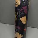 Halloween Outdoor Rug Set, Boo Door Mat 28 x 43 in, 2 Pcs Welcome Mat Set, Halloween Bats Rug, Black Doormat, Halloween Front Porch Doormats, Orange and Black Buffalo Plaid Mats for Outdoor Decor (Spooky)