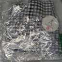 ANRABESS Boxer Shorts for Women Gingham Pajama 2026 Summer Casual Lounge Sleep Plaid Shorts Y2K Beach Bottoms (L)