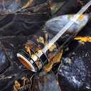 LaCheery 160 x 24 inch Sapphire Look Marble Contact Paper Decorative Self Adhesive Wall Paper Waterproof Wallpaper Stick and Peel Marble Countertop Contact Paper for Kitchen Island Cabinets Backsplash