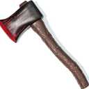 Soochat Halloween Axe Prop, Plastic Hatchet, Bloody Axe for Scary Halloween Party Props