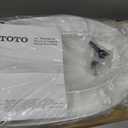 TOTO SoftClose Slow Close Elongated Toilet Seat and Lid, Cotton White - SS124#01