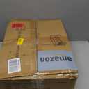 Collapsible Wagon Cart 220lbs Beach Foldable Wagon Lightweight & Portable Folding Utility Grocery Shopping Carts with Wheels for Shopping Garden and Sports (Black)