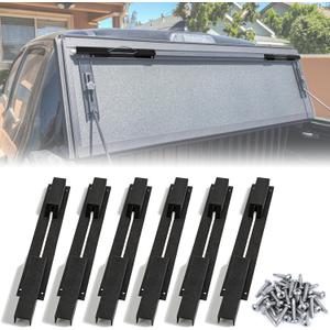 6-Pack Tonneau Bed Cover Latch Replacement Parts for BakFlip, Replacement Tonneau Cover Parts for BakFlip, Easy Install