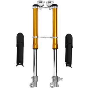 FAVOMOTO Mini Motorcycle Front Fork, Dirt Bike Front Forks Shock Absorber Dirt Pit Bike Suspension Kit for 49cc Mini Motorcycle Replacement Parts 21.6X2.3X1.4inch