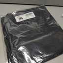 SHEWIN Womens Summer Tops Crewneck Short Sleeve T Shirts Casual Patchwork Hollow Out Loose Tank Top (Black, L)