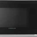 Farberware 1.1 Cu. Ft. Countertop Microwave Oven 1000 Watts Power, Auto Cook Settings, Defrost, Easy Clean and Child Safety Lock - Black