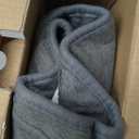 Sunbeam Heating Pad Wrap for Back Pain Relief with Auto Shut Off and Moist Heating Option 23 x 15" Slate Grey