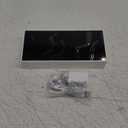 Netzu Alarm Clocks for Bedrooms, Digital Alarm Clock with Date Temperature and Weekday, Manual DST, Snooze, 2 Alarms, 4 Volumes for Living Room Home Bedside Desk White