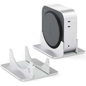SNANSHI Mac mini M4 Stand (Vertical) - Heavy-Duty Metal Mount for Mac mini M4 & M4 Pro, Easy Power Button Access, Space Saving - Optimal Cooling for 24/7 Home Lab, Clawdbot & AI