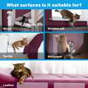 Cat Anti Scratch Furniture Protector - Couch Scratch Protector from Cats - Furniture Protection from Cat Scratching (10XL)